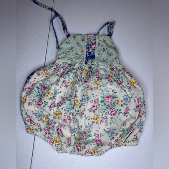 Darling Mae by RicRac & Ruffles cream ruffle bubble size 18m - Picture 1 of 4